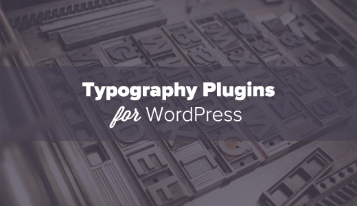 Typografie voor WordPress