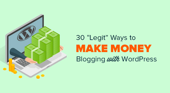 Veidi, kā nopelnīt naudas blogošanu, izmantojot WordPress