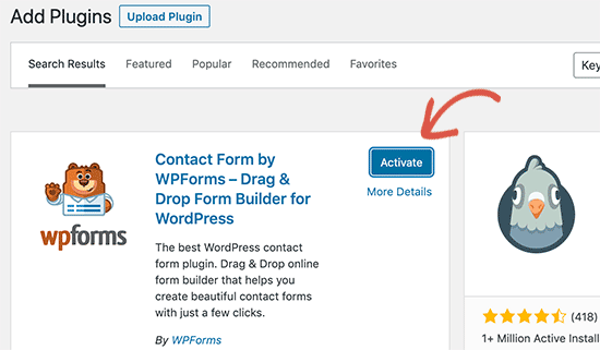 Pag-activate ng isang plugin ng WordPress