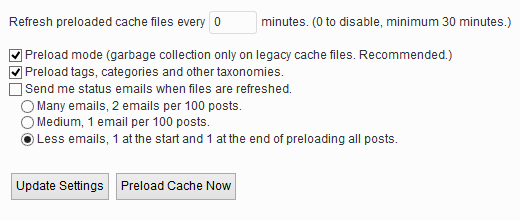 Precarga WP Super Cache y sirve archivos estáticos